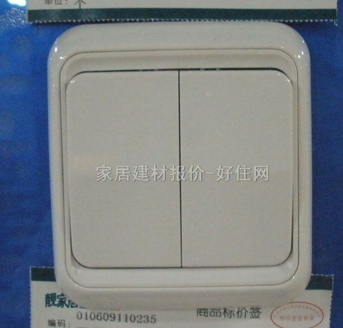 大蹺板開關面板 60398 50a 靚家居